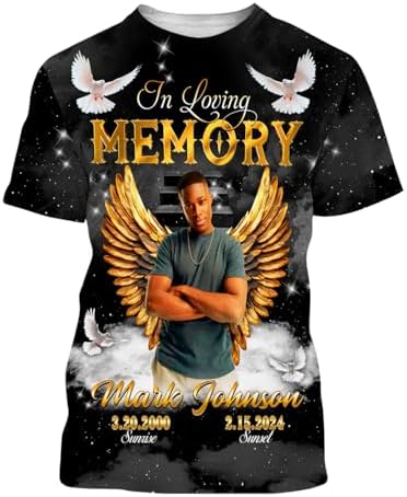Amazon.com: in Loving Memory Personalized Memorial Shirts, Custom